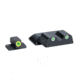 Ameriglo Tritium Front/Rear Combo Sights Green Dot White Outline Rear And Green Dot LumiLime Outline Front For S&amp;W Shield