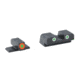 Ameriglo Tritium Front/Rear Combo Sights Green Dot White Outline Rear And Green Dot Orange Outline Front For Springfield XD/XDM/XDS