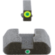 AmeriGlo Tritium Night Sights, For Glock 20/21 Pro i-Dot set GRN / Lime Outline ProGlo Front with single GRN Rear GL-303