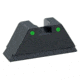 Ameriglo Tritium outline two dot rear sight, green GTR-200