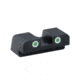 AmeriGlo Tritium Rear Sight Sig Tritium 2 Dot Rear, GRN w white Outline #10 Height .270in. XD-191R