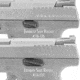 Apex Tactical 116126 Enhanced Slide Release CZ P10c Black Melonite Steel Pistol