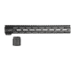 APF Armory AR-15 Fury Handguard w/Accessories, 15.1in, Black, ACCS155K