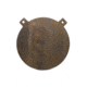 AR500 Armor 1/2 inch Steel 12 inch Gong Target, Unpainted 12GONG