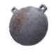AR500 Armor 1/2 inch Steel Target, Gong, 10in, 9932