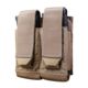 AR500 Armor Multi-Caliber Rifle Magazine Double Pouch, Coyote, 9637