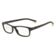 Armani EA3037 Bifocal Prescription Eyeglasses 5260-52 - Matte Brown Frame