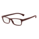 Armani EA3037 Bifocal Prescription Eyeglasses 5261-52 - Matte Bordeaux Frame