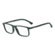 Armani EA3125 Progressive Prescription Eyeglasses 5646-53 - Green Rubber Frame