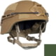 ArmorSource AS-200 Full Cut NIJ IIIA Fully Loaded Tactical Helmet, Cam Green, Large, 200LRCCGSU3LR3KV2
