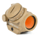 AT3 Tactical 1x23mm Micro Red Dot Reflex Sight, 2 MOA Red Dot, No Riser, Flat Dark Earth, No Riser, RD-50-0-FDE