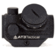 AT3 Tactical PRO 1x23mm Micro Red Dot Reflex Sight, 2 MOA Red Dot, No Riser, Black, No Riser, RD-50-0