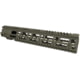 AT3 Tactical Pro Series Free Float Quad Rail AR15 Handguards, 12.5in Rifle Length, ODG, AT3-QR-12-ODG