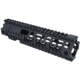 AT3 Tactical Pro Series Free Float Quad Rail AR15 Handguards, 9in Mid-Length, Black, AT3-QR-9