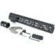 AT3 Tactical SPEAR M-Lok AR-15 Free Float Handguard, 12 in, Black, AT3-MLOK-12