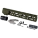 AT3 Tactical SPEAR M-Lok AR-15 Free Float Handguard, 12 in, OD Green, AT3-MLOK-12-ODG