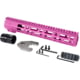 AT3 Tactical SPEAR M-LOK AR-15 Free Float Handguard, 12in Length, Pink, AT3-MLOK-12-PNK