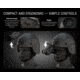 ATN ODIN LT 320 2-4X Compact Thermal Monocular, Black, TIMNODN319X