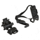 ATN PS31-2 Dual Tube Night Vision Goggle/Binocular BNVD 51 FOV, Gen 2+, 60-64lp/mm - P43 Green Phosphor, Black, NVGOPS3152G