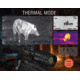 ATN ThOR 4 Thermal Smart HD Rifle Scope, 7-28x75mm, Black, TIWST4387A