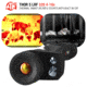 ATN Thor 5 LRF 4-16x 320x240 12 Micron Smart HD Thermal Rifle Scope, 30mm Tube w/ Gen 5 Sensor, Multiple Patterns &amp; Color Options Reticle, Black, TIWST5325LRF