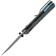 Auxiliary Manufacturing Coffin Tanto Crossbar Lock Gry, AUX005GRY