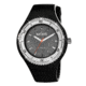 Axcent Exotic Watch, Black Strap, Black Face, Multicolor Hands X15604-02
