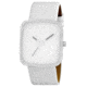 Axcent Frost Watch, White Strap, White Face, White Hands X21011-150