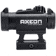 Axeon 2218667 MDSR1 W/Riser 1x 20mm 2 MOA Red Dot Black