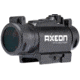 Axeon 2218667 MDSR1 W/Riser 1x 20mm 2 MOA Red Dot Black
