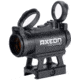 Axeon 2218667 MDSR1 W/Riser 1x 20mm 2 MOA Red Dot Black