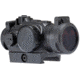 Axeon 2218667 MDSR1 W/Riser 1x 20mm 2 MOA Red Dot Black