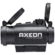 Axeon 2218667 MDSR1 W/Riser 1x 20mm 2 MOA Red Dot Black
