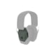 AXIL MX Plate Hearing Protection Accessory, 1 Set, Slate Green, MXPLTG