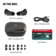 AXIL XCOR Pro II Ear Plugs, Black, Adjustable, XCOR-PRO-II