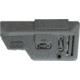 B5 Systems Short Collapsible Precision Stock, Wolf Grey, CPS-1405