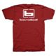 Banded Flyin' Colors Short Sleeve Tee - Men's, Cardinal, XL, B06908