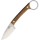 Bark River Ringtail Bocote Fixed Blade Knife, 2.5in, CPM 154 Steel, Standard Edge, Satin, Brown, Bocote Wood Handle BA06142WB