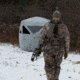 Barronett Blinds Radar Hub Hunting Blind, Crater Cold, 2-Person, RA200CS