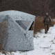 Barronett Blinds Radar Hub Hunting Blind, Crater Cold, 2-Person, RA200CS