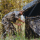 Barronett Blinds Wide Side 95 Hunting Blind, Crater Harvest, 75 x 79 x 95, WS95CH