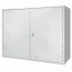Barska 600 Position Adjustable Key Box Security Safe w/ Key Lock, Colored Key Tags, Steel, White CB12700