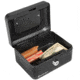 Barska 6in. Cash Box, Key Lock, Fully Open CB1182