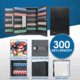 Barska 300 Capacity Adjustable Key Cabinet