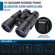 Barska Gladiator Reverse 10x42mm Porro Prism Binoculars