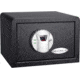 Barska Compact Biometric Gun Safe, Black, 12x8x7.75in w/ Motorized Lock AX11620