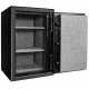 Barska FV-500 Fireproof Vault Safe, Pry-Resistant Recessed Door, Black, Outer Dimensions 20 x 20 x 30 in AX12674