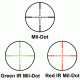 Barska Illuminated Red/Green Mil-Dot Reticle