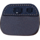 Bateman Bubba 3 Finger Under Cordovan Tab, Black, Medium, 3TABCRM