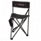 Bog-Pod Triple Play Chair, 3 Legs, Black, Steel Frame, Exterior Pocket, 1117130